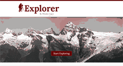 Desktop Screenshot of explore.mountainlegacy.ca